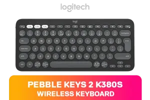 Logitech Pebble Keys 2 Keyboard - Tonal Graphite